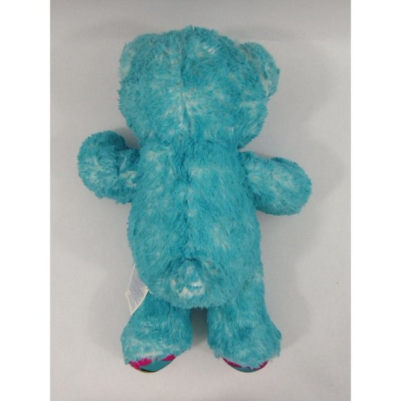 Build A Bear Workshop Blue Teal Cupcake Bear Sprinkles 16" Plush RETIRED 2017 - Picture 5 of 6